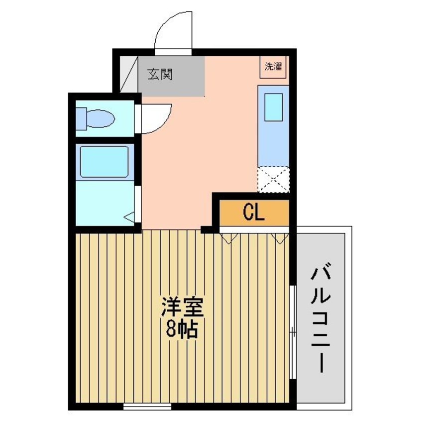間取図 カーサ岡町