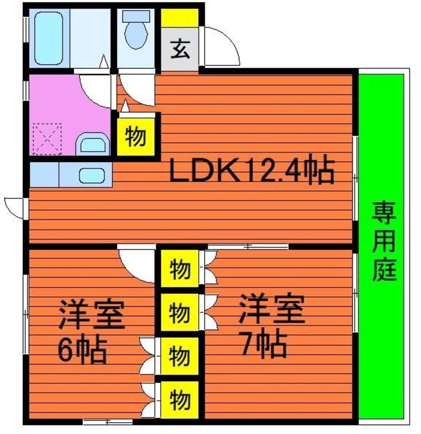 間取図 I.Mパルク　Ｃ棟