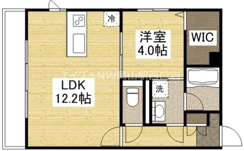 間取図 エクセラントロジュマン