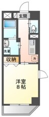 グラン　ソート　柳町 1Kの間取り