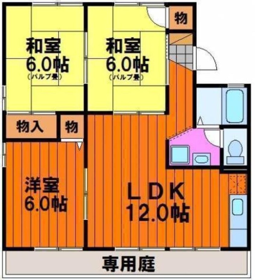 間取図 エレガンス西市　G