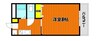 エクシードＹ 1Kの間取り