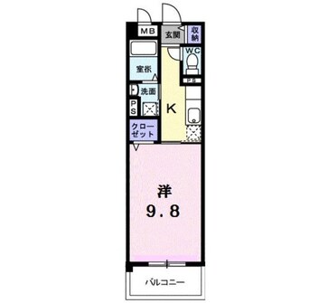 間取図 サン・フィールド