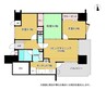 リビンコート厚生町 3LDKの間取り