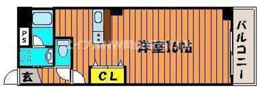 間取図 ウイング２１中山下