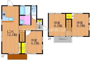 間取図 森様借家