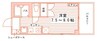 ARTHOUSEギャラリー北方 1Kの間取り