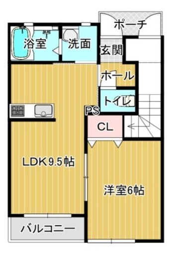 間取図 Ｋ－ｓｅｃｏｎｄ