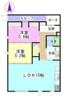 伊島町新築 2LDKの間取り