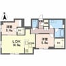 ソワレ 2LDKの間取り
