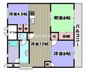 吉備ハイコーポの間取図