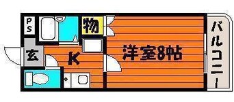 間取図 パルミラ津高