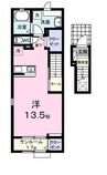 ルフレ　Ⅰ 1Rの間取り