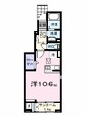 ルフレ　Ⅰ 1Rの間取り