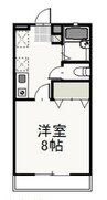 ヴェルデ大元駅前 1Kの間取り
