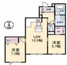 アドバンス 2LDKの間取り