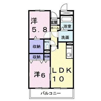 間取図 パルテール桑の木