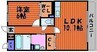 Ambition 1LDKの間取り