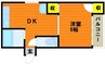 Ｔコーポ 1DKの間取り