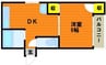 Ｔコーポ 1DKの間取り