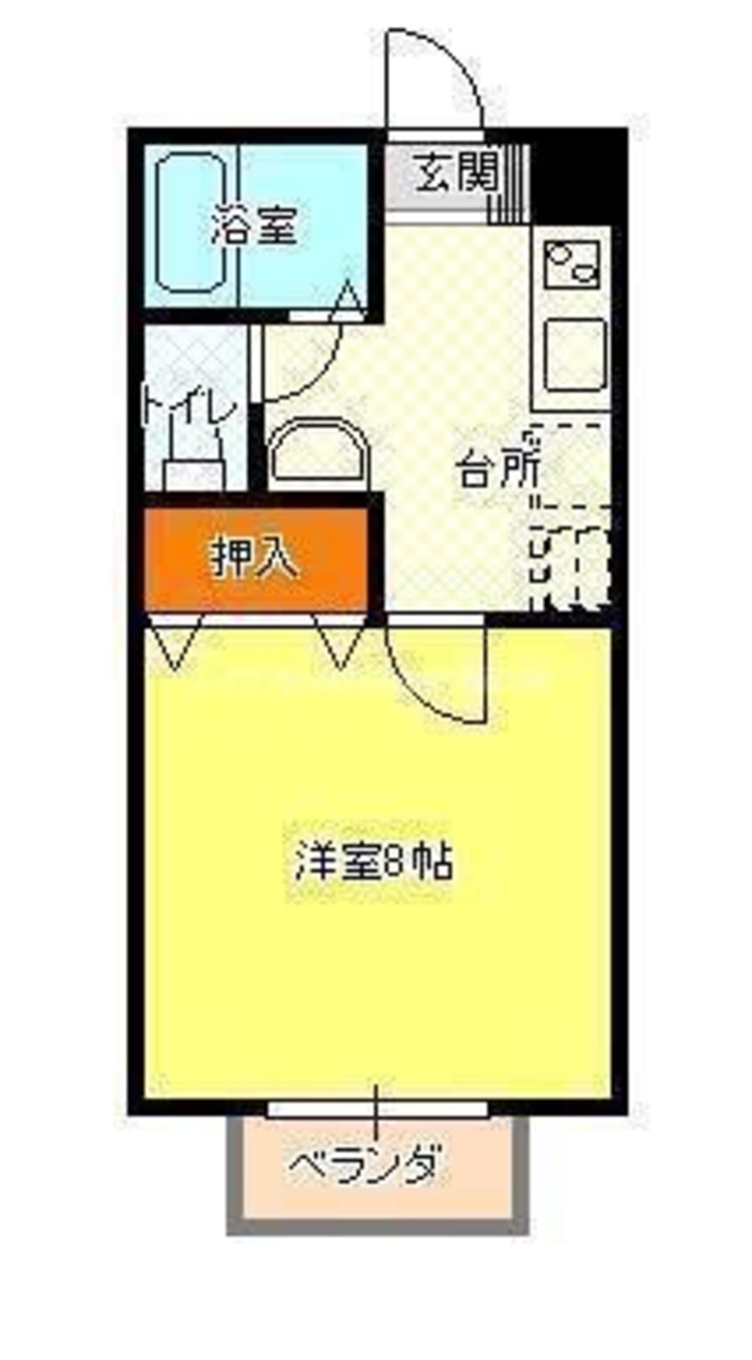 間取図 セフティーA