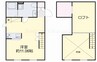 プリマガーデン岡山　壱番館 1Rの間取り