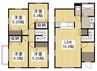 西市貸家　南中 4LDKの間取り
