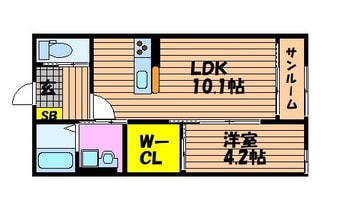 間取図 Maison de Caramel
