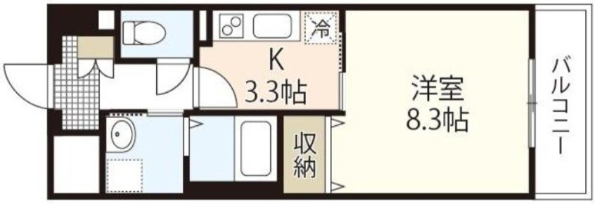 間取図 エスペランサ奥田