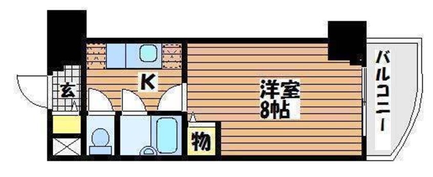 間取図 シャトー日興