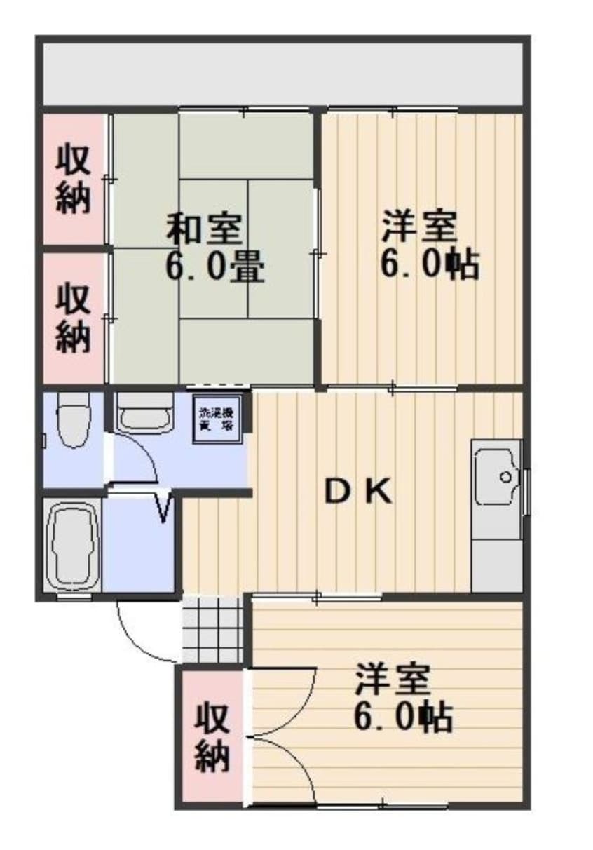 間取図 エントピア虫明