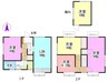 花尻みどり町一戸建 4LDKの間取り