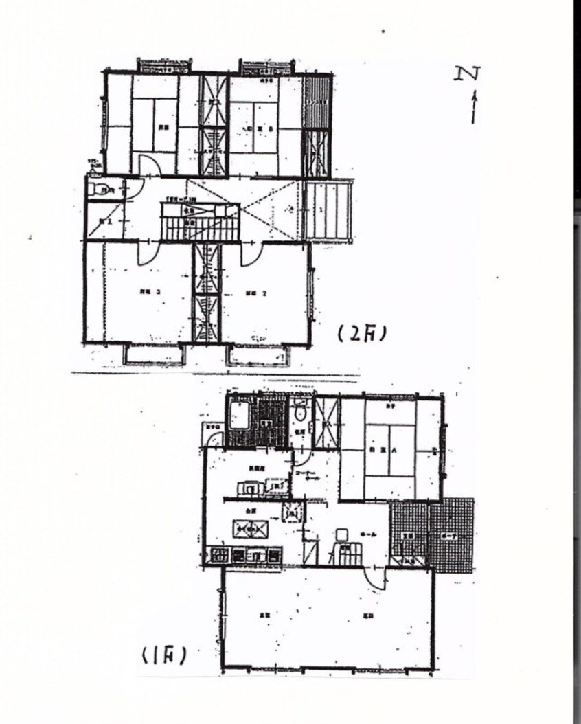 間取図 尾上戸建