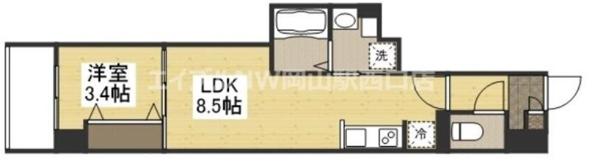 間取図 月光　ハレノワ