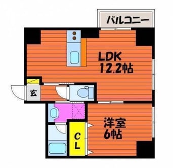 間取図 アーバン富田町