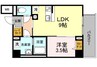 West One 1LDKの間取り