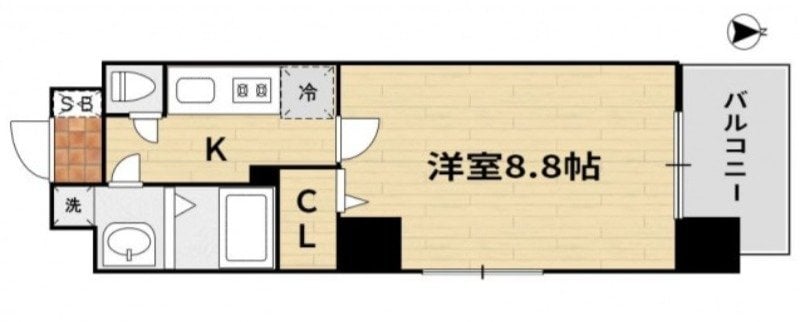 間取り図 グランフォンテーヌ奉還町