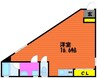 COTHAX津島西坂 1Rの間取り