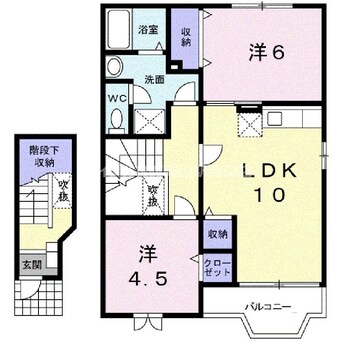 間取図 カーサ　Ｂ