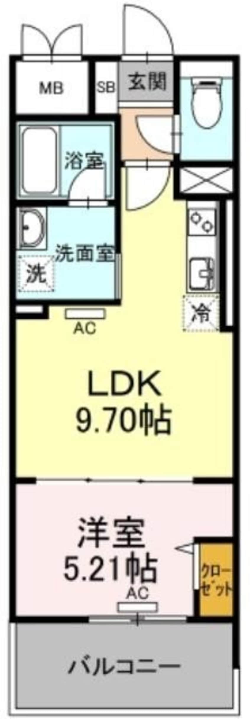 間取図 TWIN TOWERS AZUKI