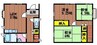 森安メゾネットB 3LDKの間取り