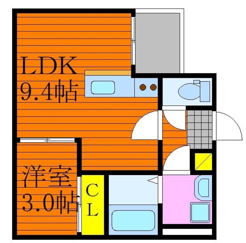 間取図 REGALEST 東島田Ⅰ