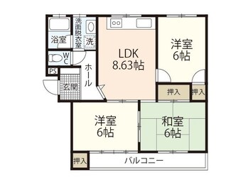 間取図 オークⅠ