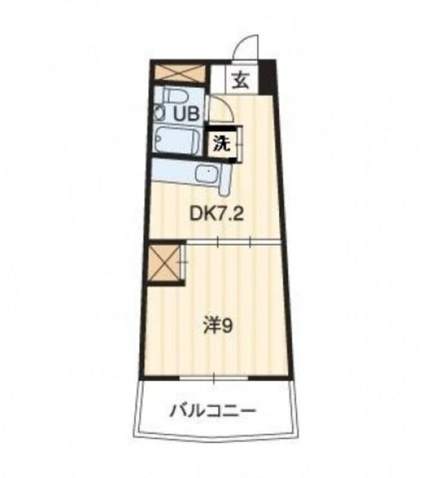 間取図 エクセルメゾン岡山