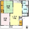 コーポマスカットⅡ 2LDKの間取り