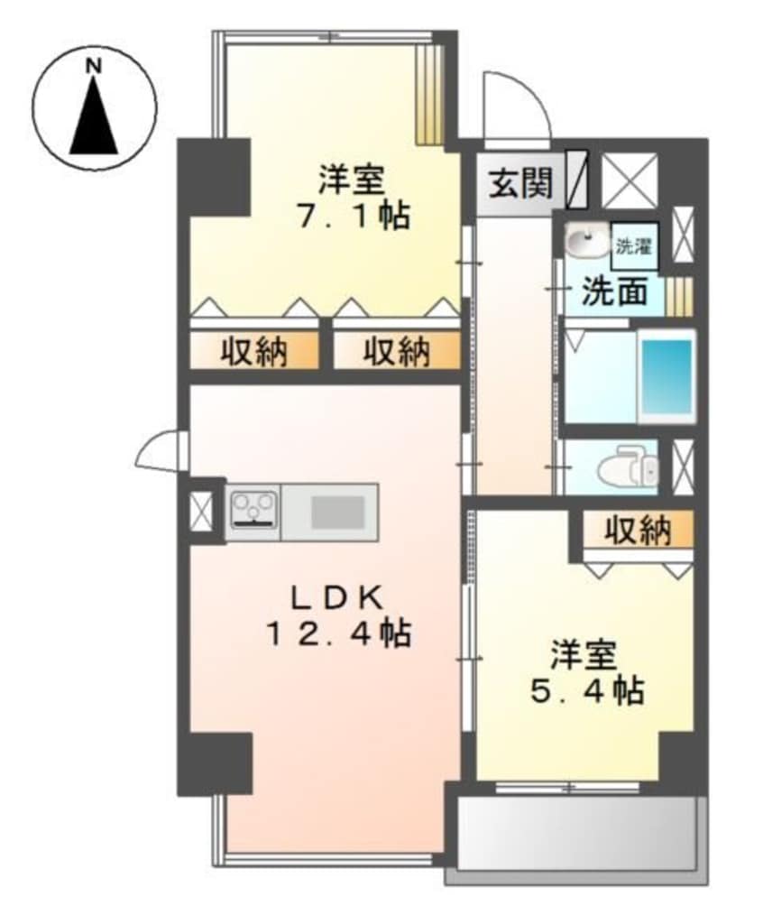 間取図 アルストロメリア