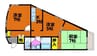 ウッディハイツ 2LDKの間取り