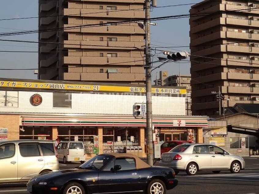 セブンイレブン岡山東古松2丁目店(コンビニ)まで396m フォーラム西古松