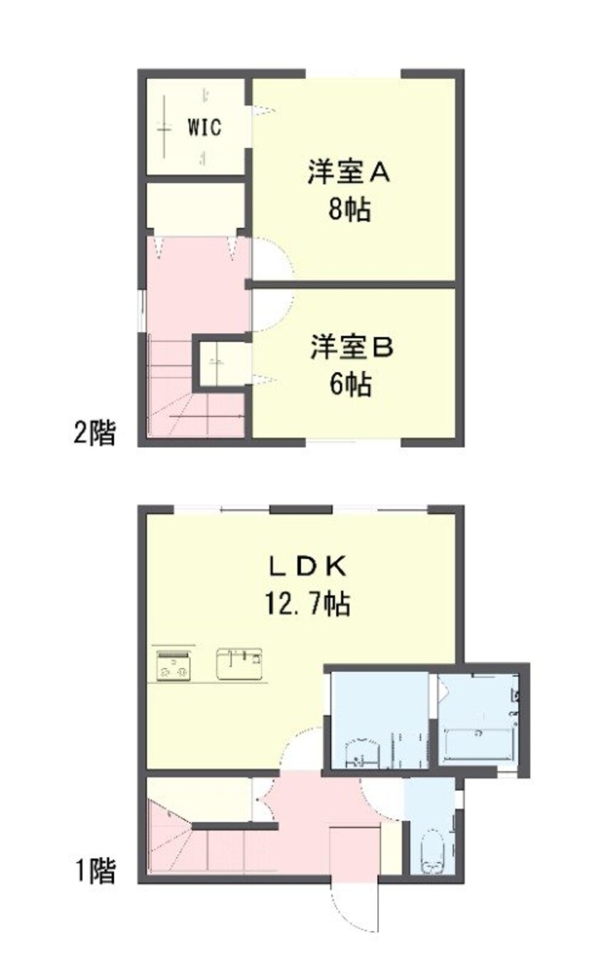 間取図 ホワイトハウス伊島