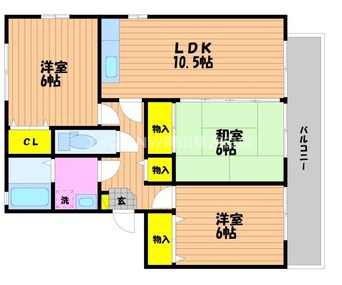 間取図 デルニエ